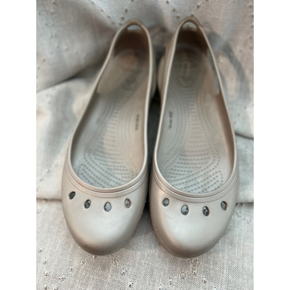 CROCS Women's Casual Ballet Flats - Picture 2 of 11